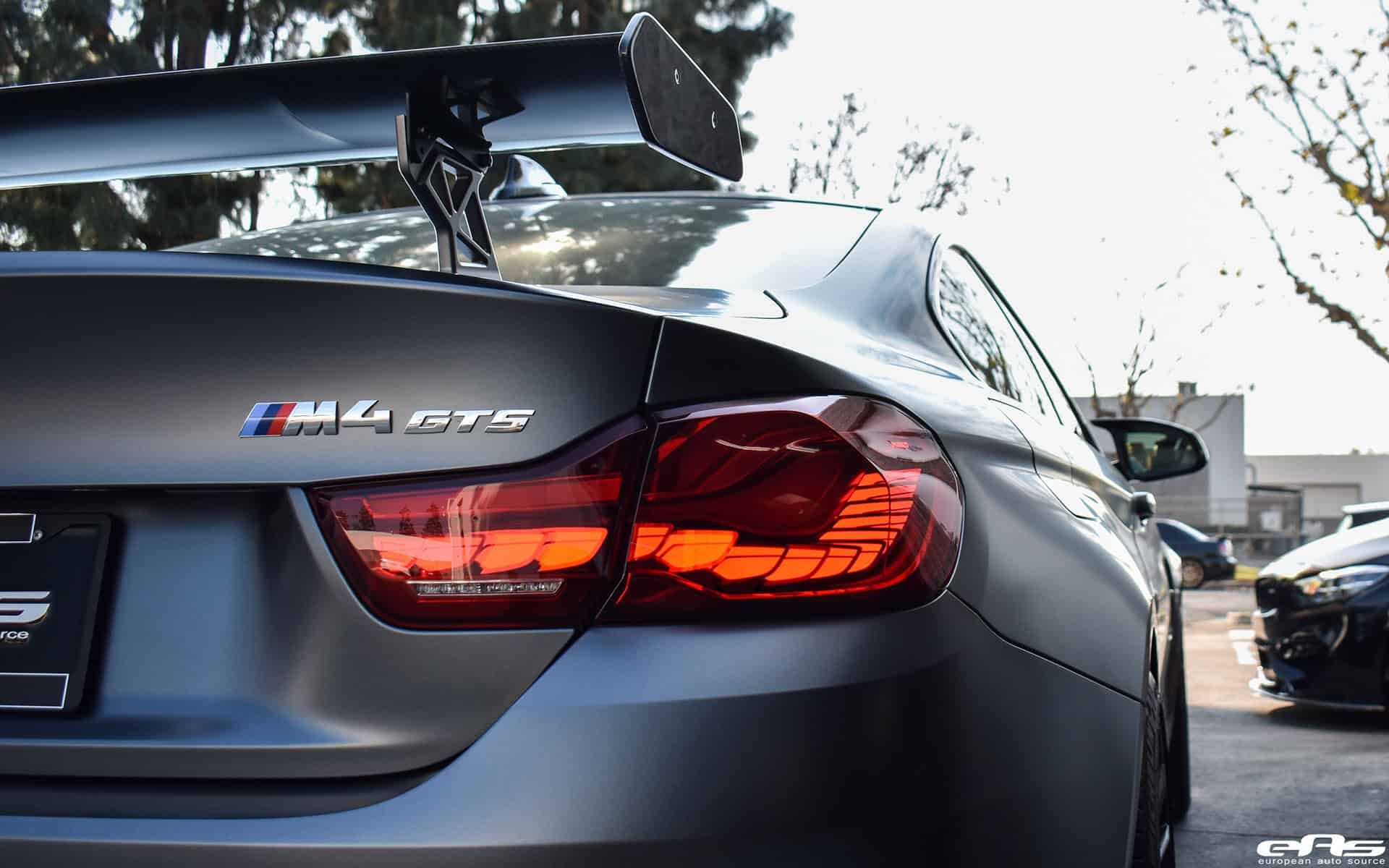 Rear of a BMW M4 GTS